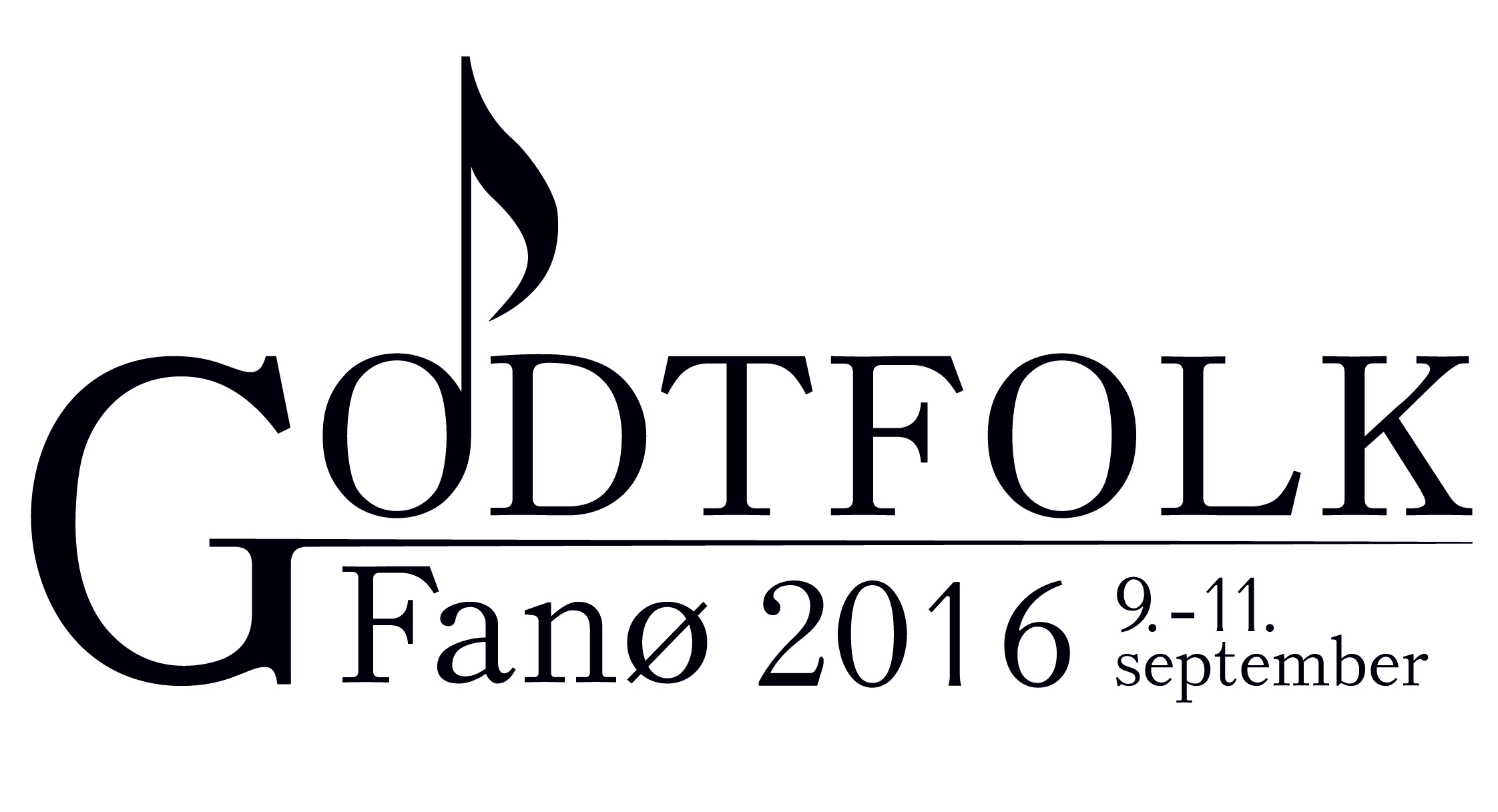 Godtfolk Festival logo sort