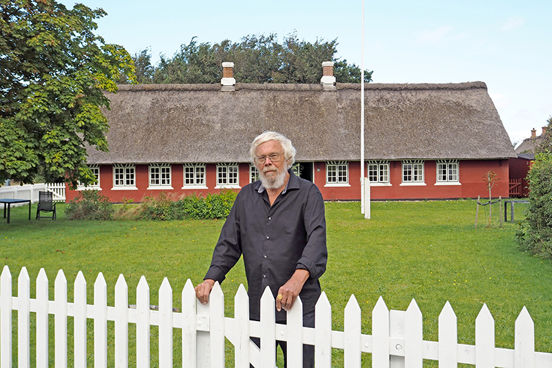 Bomholts hus i Sønderho udlånes i dag til forfattere, der ønsker ro til at skrive eller forske.