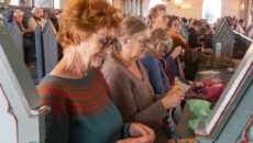 Fanø Strik 2024, fra Sønderho Kirke. Foto: Per Hoffman Hansen